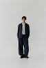 Dart-Knee Pleated Trousers