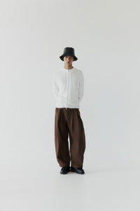 Zip-Up Drop Knit