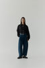 Dart-Knee Pleated Trousers